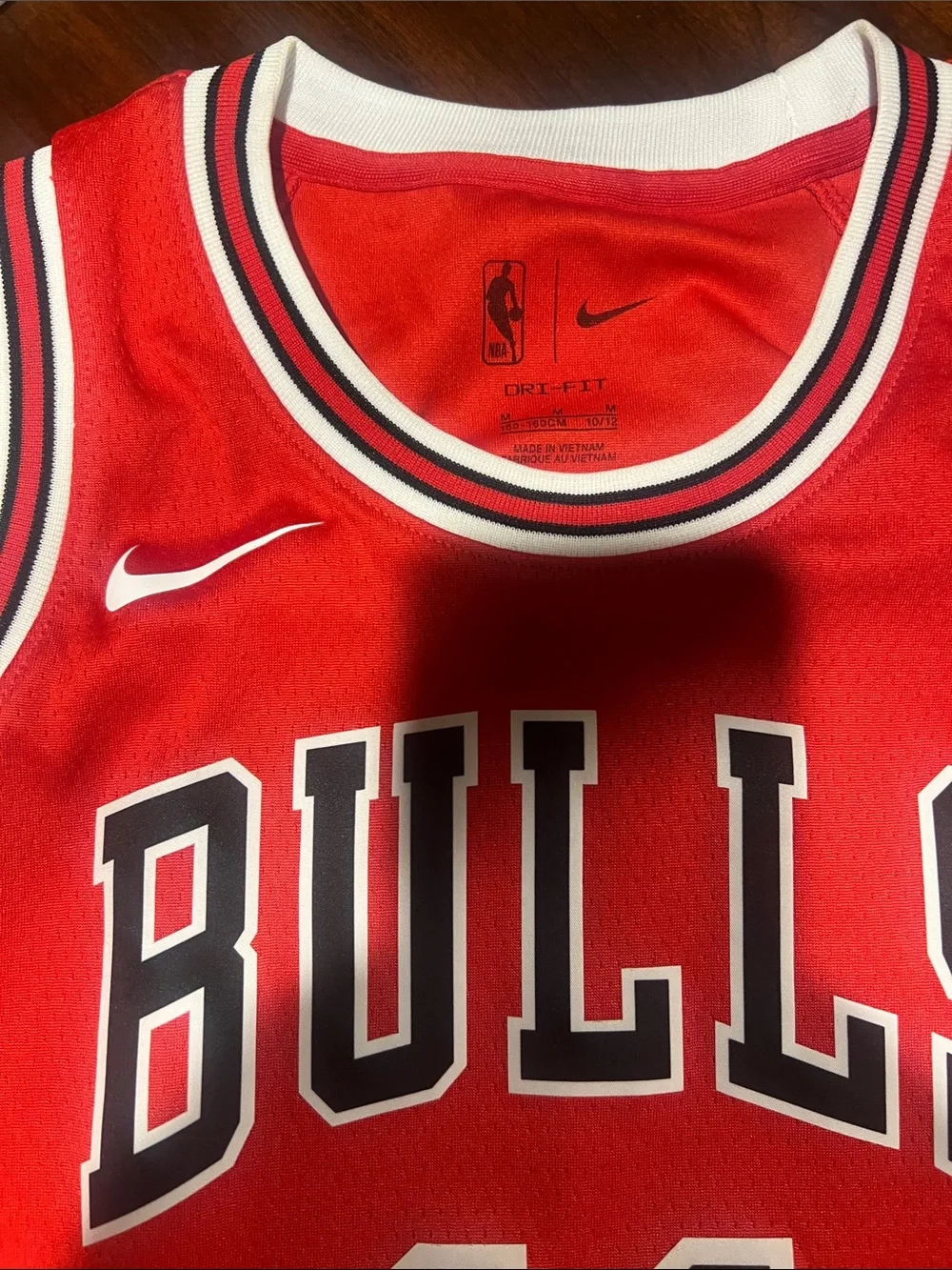 Nike Red Chicago Bulls #11 Basketball Jersey
